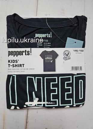 Pepperts футболка 146/152 р на 10-12 р на дівчинку на девочку