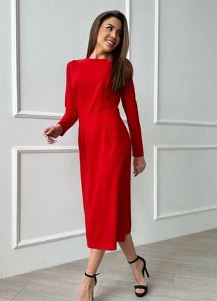 Плаття для жінок колір червоний розміри s, xl, l, m fi_007122