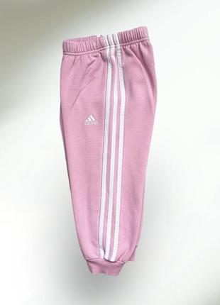 Теплые спортивные штаны adidas (оригинал) на девочку3 фото