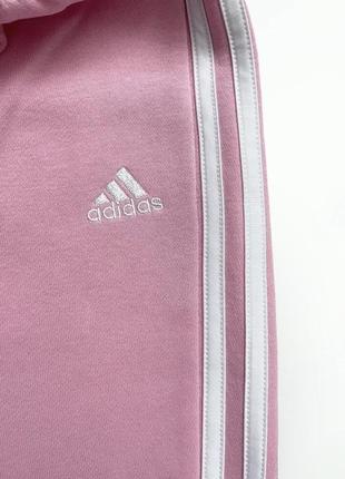 Теплые спортивные штаны adidas (оригинал) на девочку5 фото