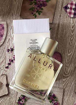 Парфюмированая вода burgundy chanel allure homme sport