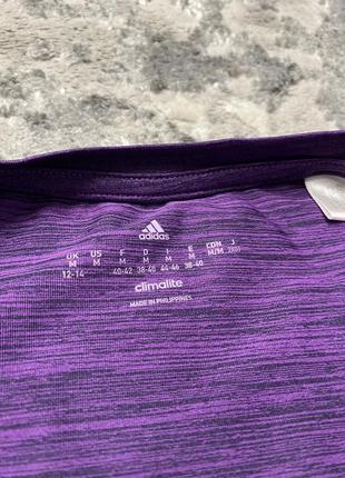 Спортивная женская футболка для спорта для бега adidas3 фото