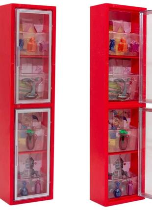 Мебель для кукол qun feng toys современная комната красная с светозвуковыми эффектами 262305 фото