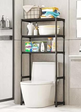 Підлоговий стелаж над пральною машиною 72*25*155 см4 фото