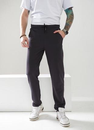 Мужские прямые брюки высокого качества ткань