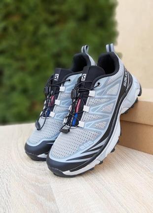 Кроссовки salomon lab xt-6 серые