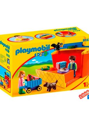 Игровой набор playmobil возьми з собой: на ринке 9123