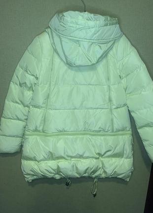 Куртка размер s салатная девочка 11-12р6 фото