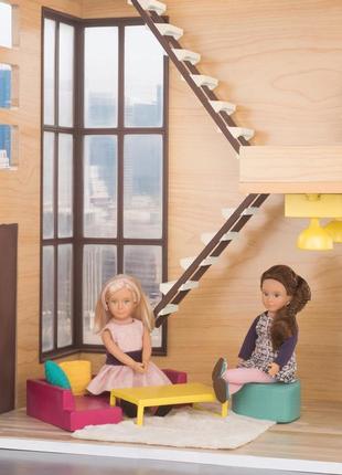 Набор для кукол lori "мебель для гостиной" (lo37012z)4 фото