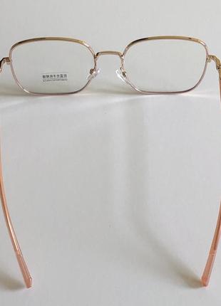 4-123 окуляри для іміджу з прозорою лінзою оправа очки для имиджа с прозрачной линзой5 фото