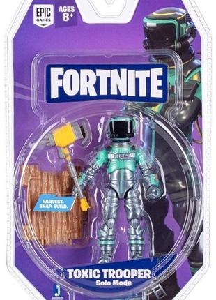 Коллекционная фигурка jazwares fortnite solo mode toxic trooper fnt00751 фото