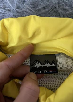 Scott спортивный велосипедный костюм куртка + футболка4 фото