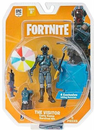 Коллекционная фигурка jazwares fortnite survival kit the visitor 10см fnt0107