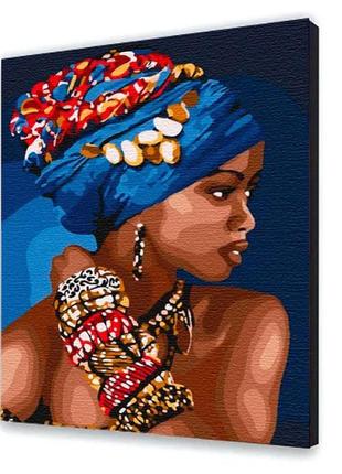 Картина за номерами "african woman" 30*40 см 10369-nn