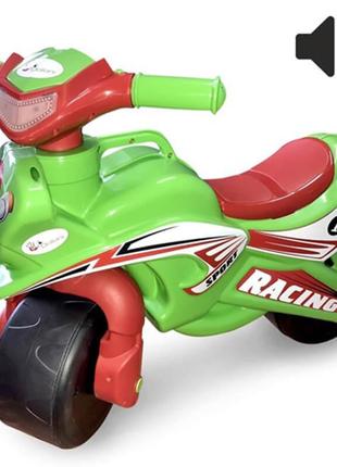 Велобіг sport зі звуком салатовий 0139/5