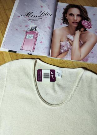 Angora❤️‍🔥 неймовірний новий  молочний светрик з коротким рукавом, футболка 

40% ангора, 30% шерсть4 фото