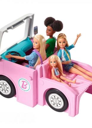 Ігровий набір барбі кемпер-трансформер  для подорожей barbie 3-in-1 dreamcamper vehicle ghl935 фото