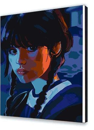 Картина по номерам с лаком artcraft "холодний погляд" 40*50 см 10406-ac