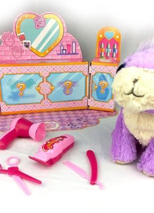 Мягкая игрушка-сюрприз няшка потеряшка фиолетовая/розовая new cutie cuts 20-1020622
