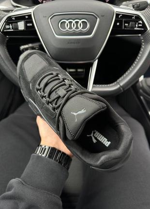 Мужские кроссовки puma teveris nitro all black2 фото