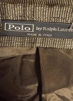 Брендовый мужской блейзер жакет polo ralph lauren,p.56,италия4 фото