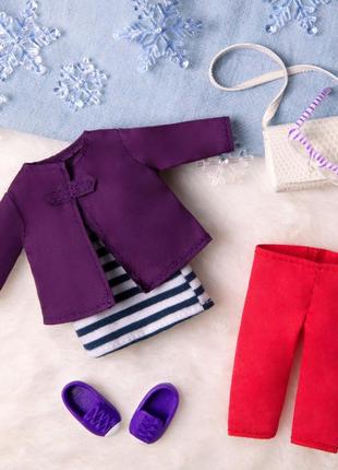 Набор одежды для кукол lori простое красивое пальто (l030011z)2 фото