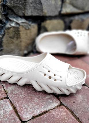 Шльопанці слайди crocs echo slides, оригінал