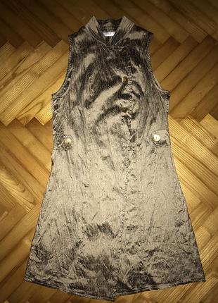 Promod-шикарна шовкова подовжена блуза! р-40