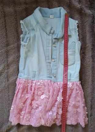 Сукня джинсова