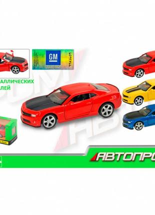 Игрушка машина металл арт. 4308 "автопром" 1:43 chevrolet camaro ss откр. 4308