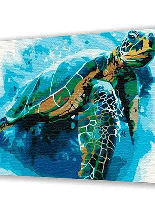 Картина за номерами "черепаха" 30*40 см 11668-nn