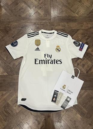 Нова футбольна футболка adidas real madrid sergio ramos1 фото