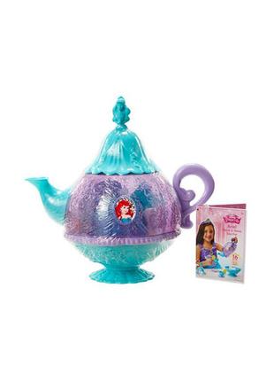 Игровой набор посуды disney princess чайный сервиз ариэль 88404