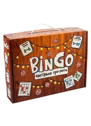 Настольная игра-лото 30757 (укр) "bingo" в кор-ке 24 6-18 3-5 5 307571 фото