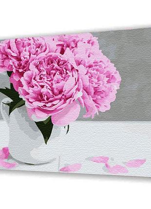 Картина по номерам с лаком artcraft цветы "букет вдохновения" 40х50 см 12129-ac