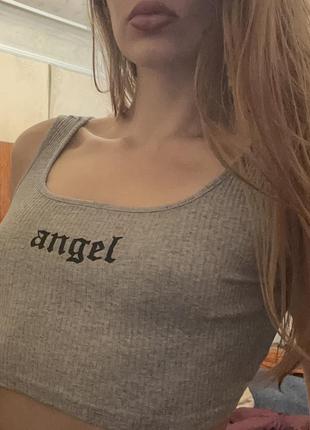 Топ ангел angel топік майка шейн shein3 фото