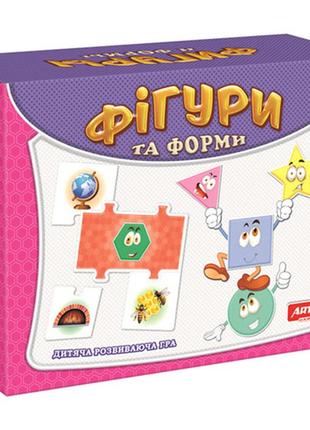 Пазлы логические "фигуры" ост.0581