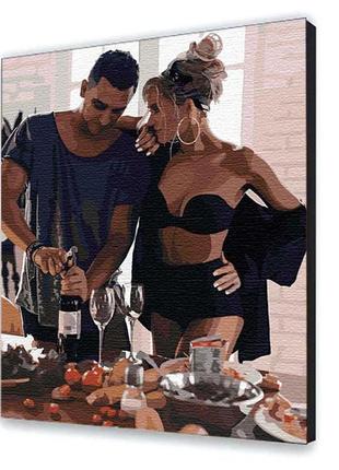 Картина за номерами "романтичний ранок" 40х50 см 10355-ac