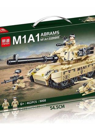 Конструктор блоковий танк abrams m1a1 9008