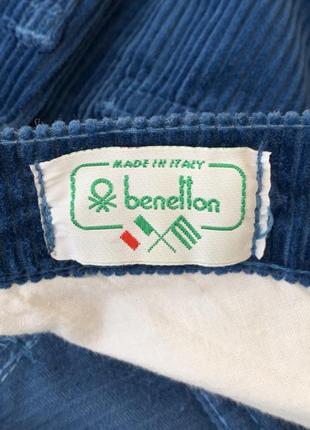 Винтажные вельветовые брюки united colors of benetton taper fit высокая посадка винтаж 80х 90х made in italy polo ralph lauren levis stussy 32 27x328 фото