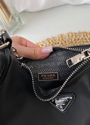 Сумка в стиле prada mini black 8