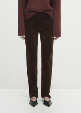 Вельветові штани від massimo dutti