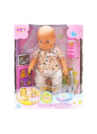 Пупс baby doll танцюючий зі звуком rt05057-2