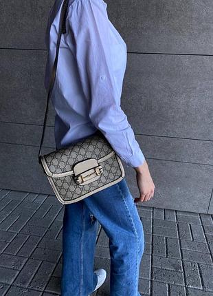 Сумка в стиле gucci beige 10