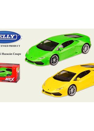 Игрушка машина металл арт. 44046cw lamborghini huracan lp 1:43 2 цвет. в 44046cw