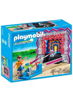 Набор с фигурками playmobil сбей банки 5547