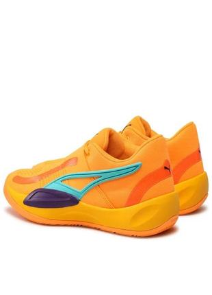 Puma rise nitro sun stream orange, кроссовки2 фото