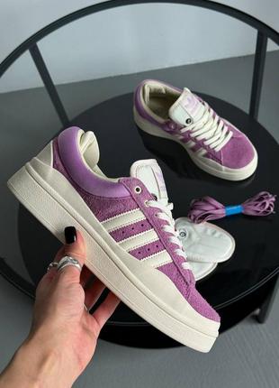 Кросівки adidas campus bad bunny purple5 фото