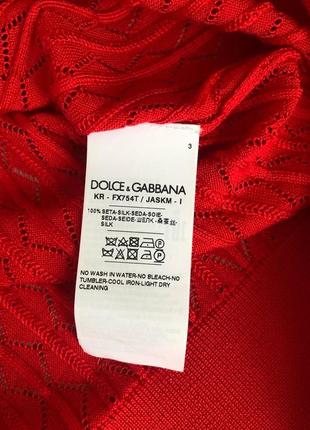 Шелковый топ dolce &amp; gabbana.3 фото