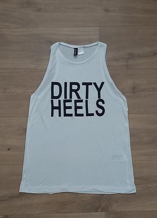 Майка h&m со слоганом